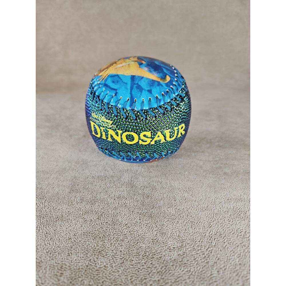 Disney Dinosaur Movie Collectible Baseball Very Rare HTF Embossed Iridescent